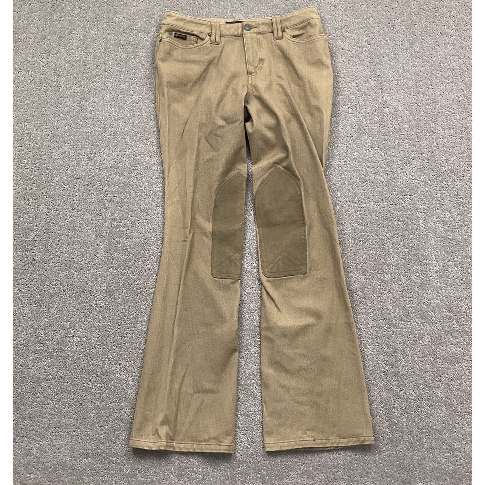 Ariat Pants Women 28L 30W 34L‎ Khaki Equestrian Bootcut Reinforced Knee Breeches
